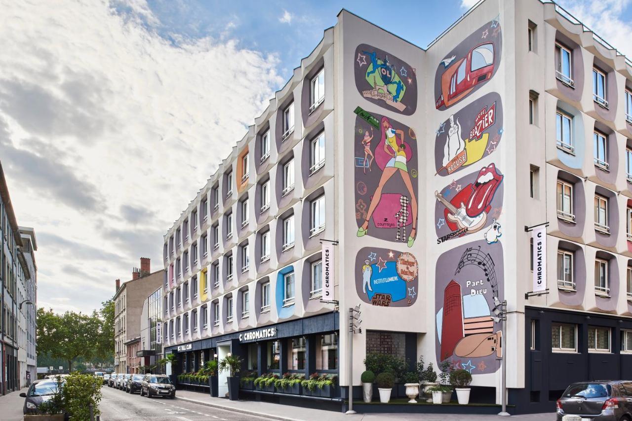 Hotel Chromatics & Restaurant Hill Club Lyon Exterior foto